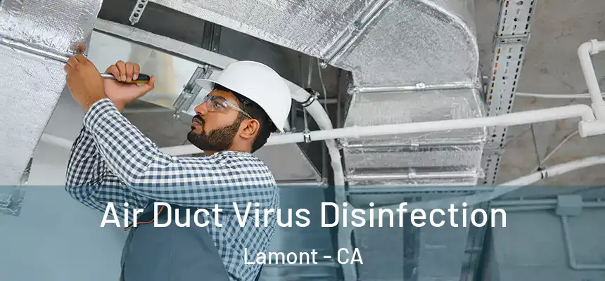  Air Duct Virus Disinfection Lamont - CA