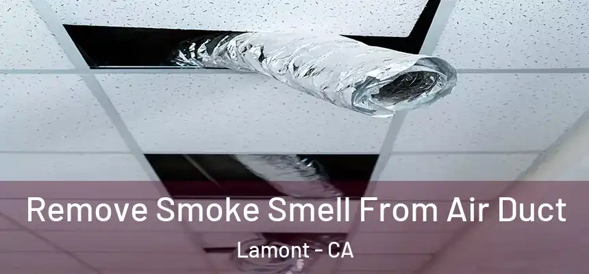  Remove Smoke Smell From Air Duct Lamont - CA
